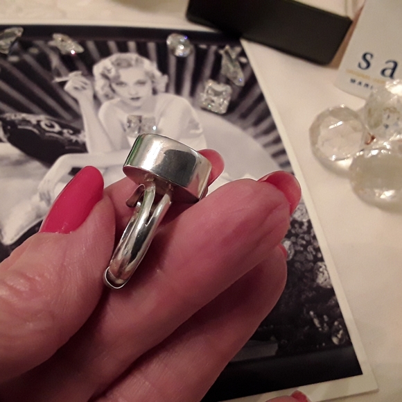 SAJEN DESIGNER 925 SOLID STERLING AMYTHIST RING - Picture 9 of 14